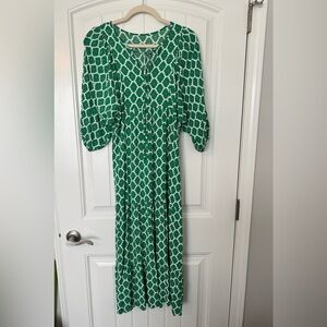 Women bohemian maxi dress